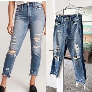 Abercrombie & Fitch Annie High Rise Girlfriend Jeans 26/2